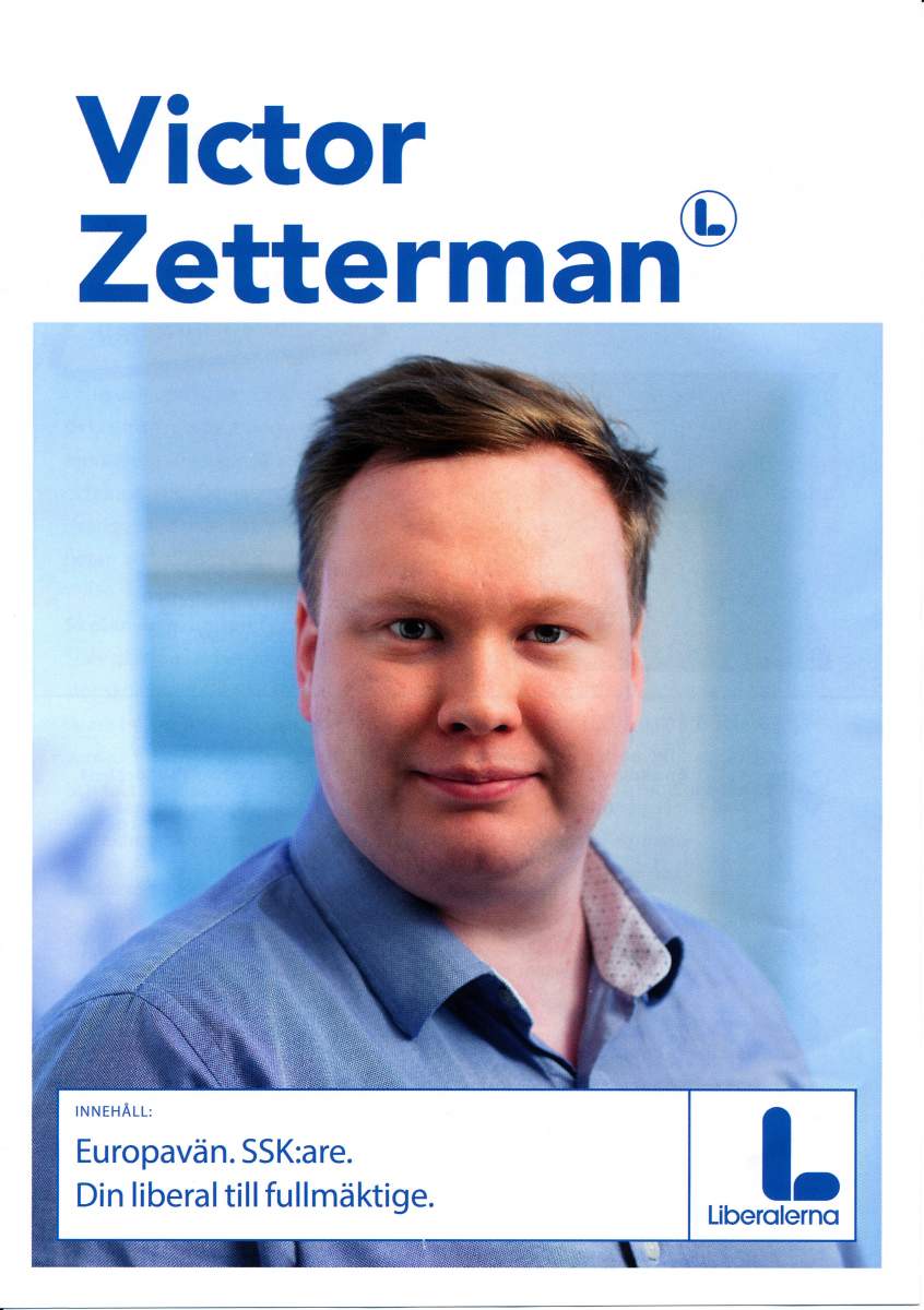 Victor Zetterman valpresentation sid 1