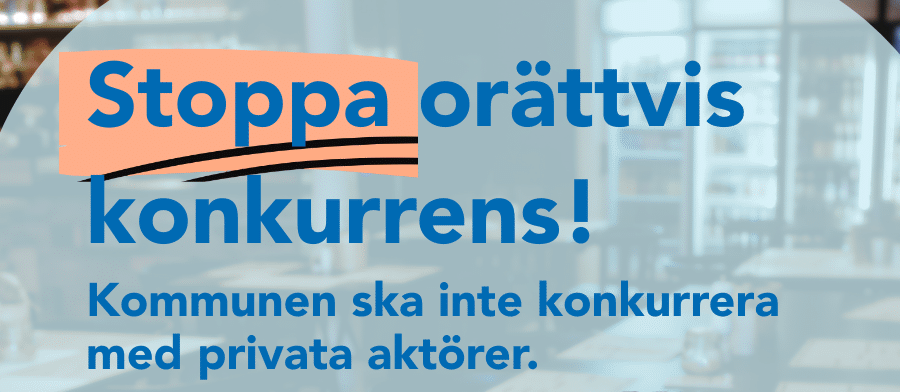 Liberala företrädare i Södertälje talar om rättvis konkurrens och företagsklimat.